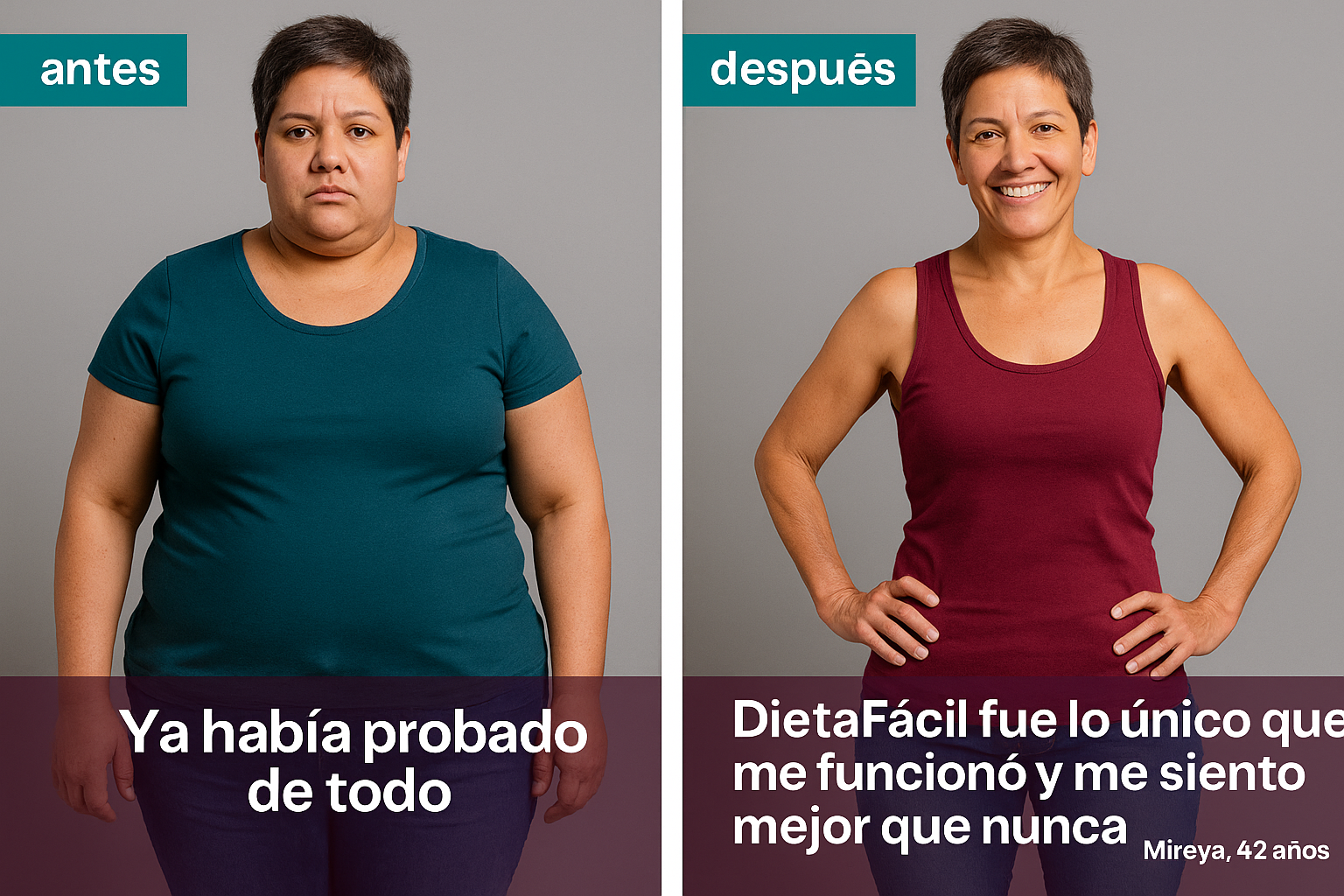 Antes y Después Testimonio 1